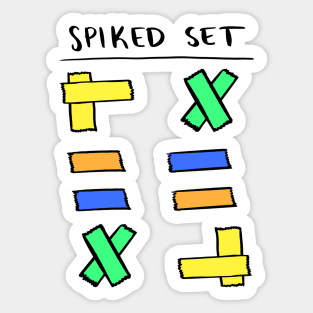 Spiked Set Sticker